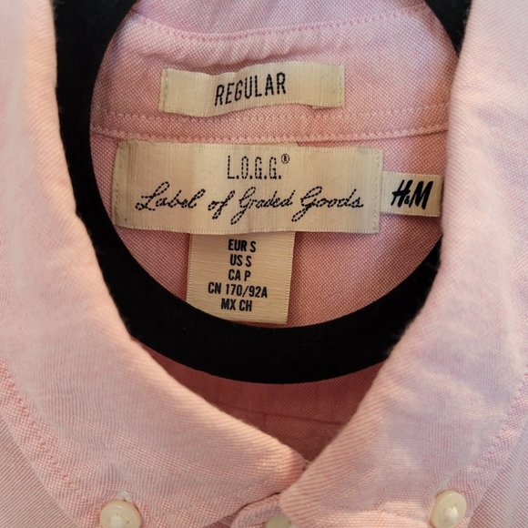 NWOT H&M Men's Short Sleeve Button Down Shirt - Picture 6 of 10